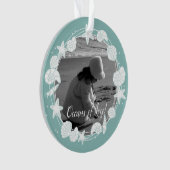 Photo de la couronne de Noël Coastère (devant)