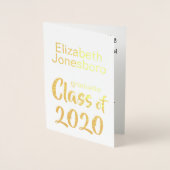 Photo de la Faire-part de graduation d'alors et ma (Devant)