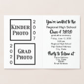 Photo de la Faire-part de graduation d'alors et ma (Intérieur)