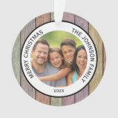 Photo de la famille Rustique Planche en Bois (devant)