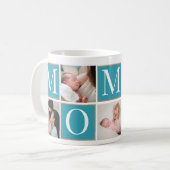 Photo de la Fête des Mères sur mesure Collage Mug (Devant gauche)
