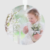 Photo de la forêt d'hiver Love You Grand-mère (dos)