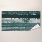 Photo de la forêt d'Ivy (Serviette de bain)