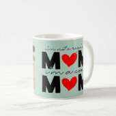 Photo de la journée des mères tasse imprimée (Devant droit)