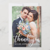 Photo de la mariée de Merci Mariage moderne (Devant)