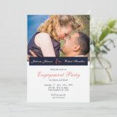 Photo de la Marine Coral Bleu Invitation de la fêt (Debout devant)