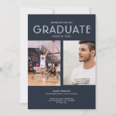 Photo de la Marine Faire-part de diplôme d'études  (Devant)