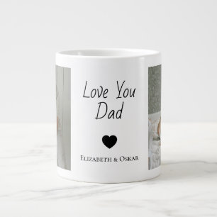 Photo de la Mug Fête des Pères avec les noms des e