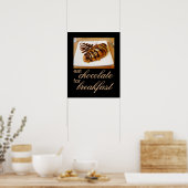photo de la nourriture poster chocolat cuisine mur (Cuisine)