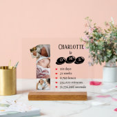 Photo de la première année du bébé Collage Numéro  (Mariage)