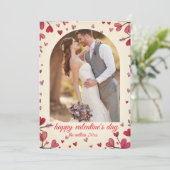 Photo de la Saint-Valentin modifiable – Carte d'am (Debout devant)