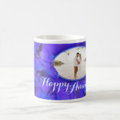 Photo de la tasse de l'anniversaire du Delphinium (Centre)