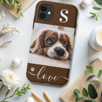 Photo de l'amoureux des chiens personnalisée