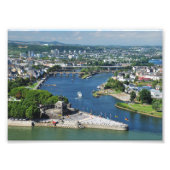 Photo de l'angle allemand à Coblence (Devant)