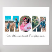 Photo de Maman Poster (Devant)