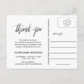 Photo de manuscrit de Merci de faire-part de (Dos)