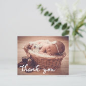 Photo de manuscrit de Merci de faire-part de (Debout devant)