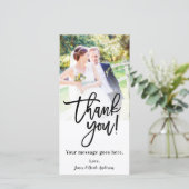 Photo de mariage image Merci Classy Moderne (Debout devant)