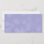 Photo de mariage Or Violet Amour & Merci (Dos)