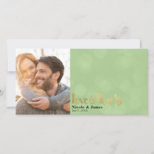 Photo de mariage vert citron Amour & Merci Merci