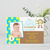 Photo de Mod Monkey Invitation à la fête d'anniver (Debout devant)