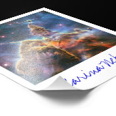 Photo de nébuleuse de Carina (Coin)