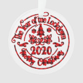 Photo de Noël 2020 de verrouillage (devant)