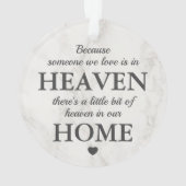 Photo de Noël à la mémoire de l'être aimé (dos)