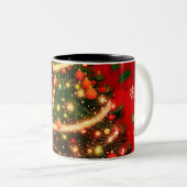 Photo de Noël Café Mug (Devant droit)