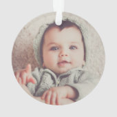 Photo de Noël de la fille de cerf de bois (dos)