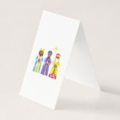 Photo de Noël de la Nativité à l'aquarelle (Back)