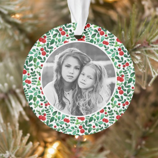 Photo de Noël de Noël de Fête des baies fraîches (Arbre)