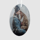 Photo de Noël du premier anniversaire (devant)