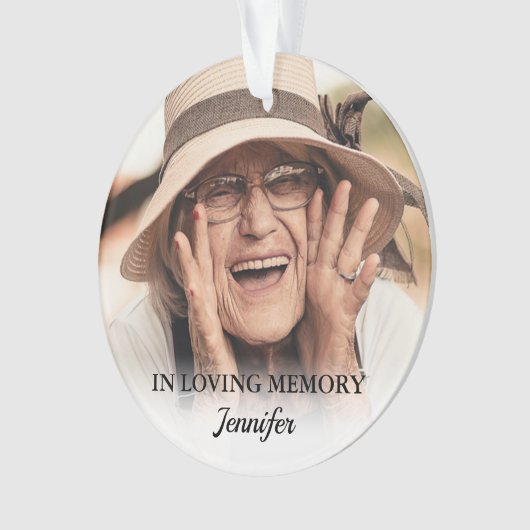 Photo de Noël en mémoire affectueuse (devant)