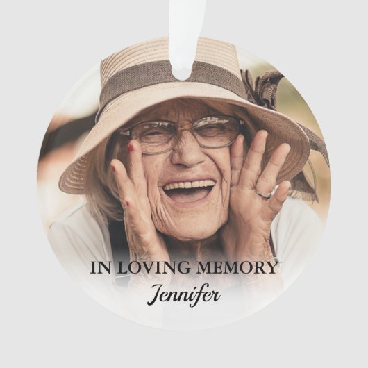 Photo de Noël en mémoire affectueuse (devant)