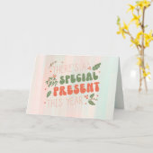 Photo de Noël Faire-part de grossesse (Fleur jaune)