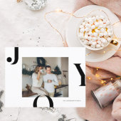 Photo de Noël Famille Black Joy Carte postale