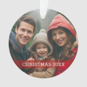 Photo de Noël moderne et simple (devant)