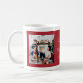 Photo de Noël Mug (Gauche)