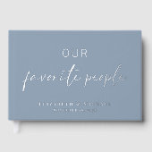 Photo de nos gens préférés Mariage bleu Dusty (Recto)