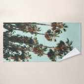Photo de palmiers verts (Serviette de bain)