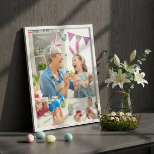 Photo de Pâques 8 po x 10 po Impression Satin Prem