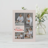 Photo de Pâques sur mesure Collage Carte de vacanc (Debout devant)