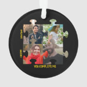 Photo de pièce de puzzle personnalisée Vous me com (dos)