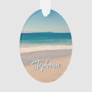 Photo de plage personnalisée Océan Bleu Scénique