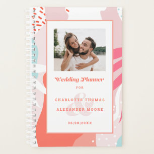 Photo de planificateur de mariage Motif abstrait