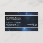 Photo de Pleiades Stars de la NASA - Carte de visi (Dos)