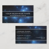 Photo de Pleiades Stars de la NASA - Carte de visi (Devant / Derrière)