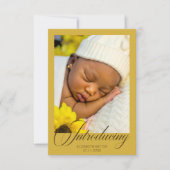 Photo de présentation Bébé Or Luxe Merci (Devant)