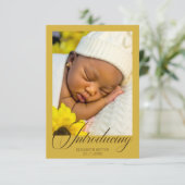 Photo de présentation Bébé Or Luxe Merci (Debout devant)